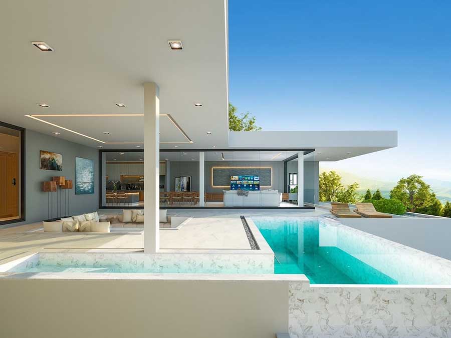 Almafi Villas Koh Samui – 3 & 4-Bed Contemporary Sea View Pool Villas, Chaweng Noi